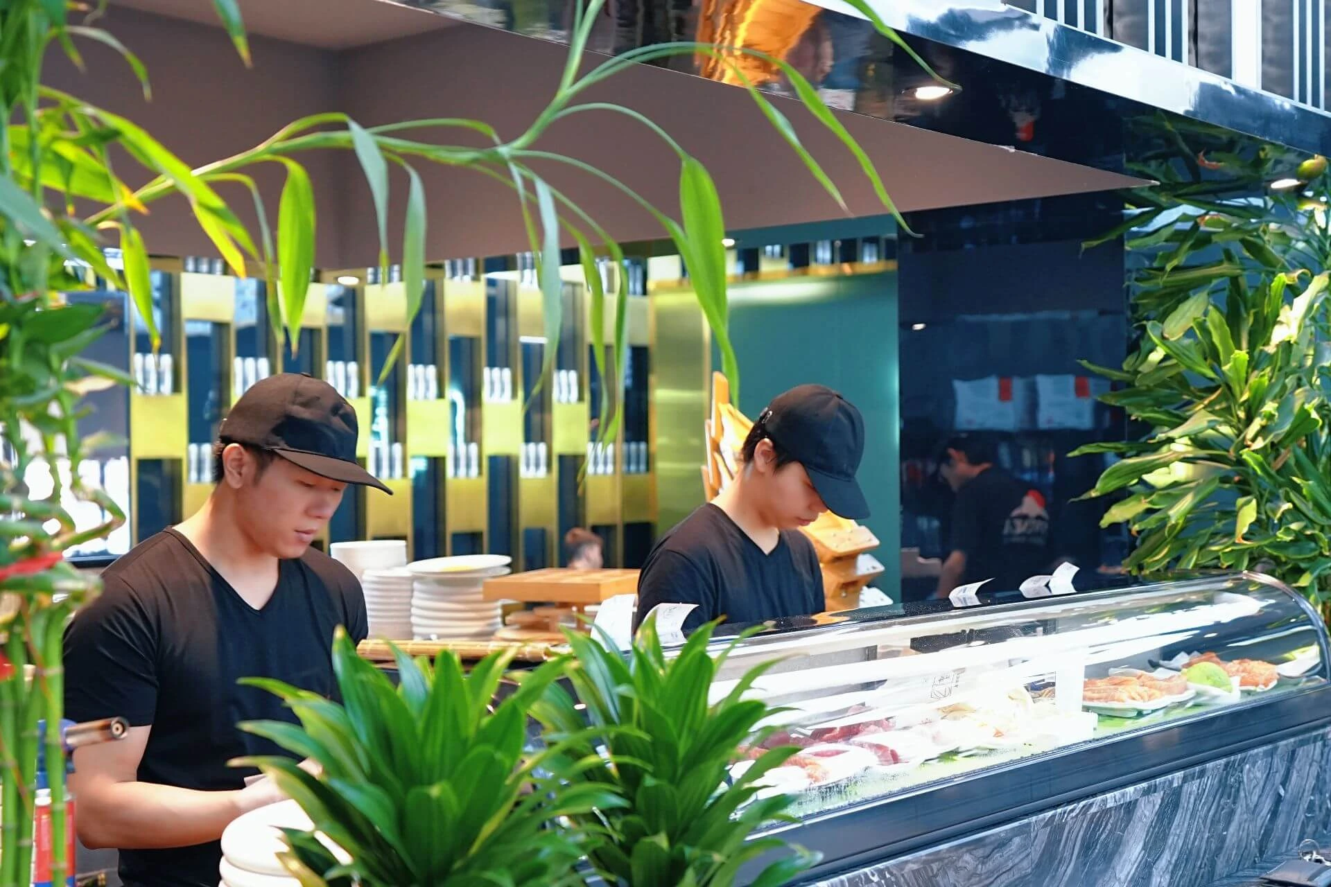 ambiente del negozio lussuoso moderno