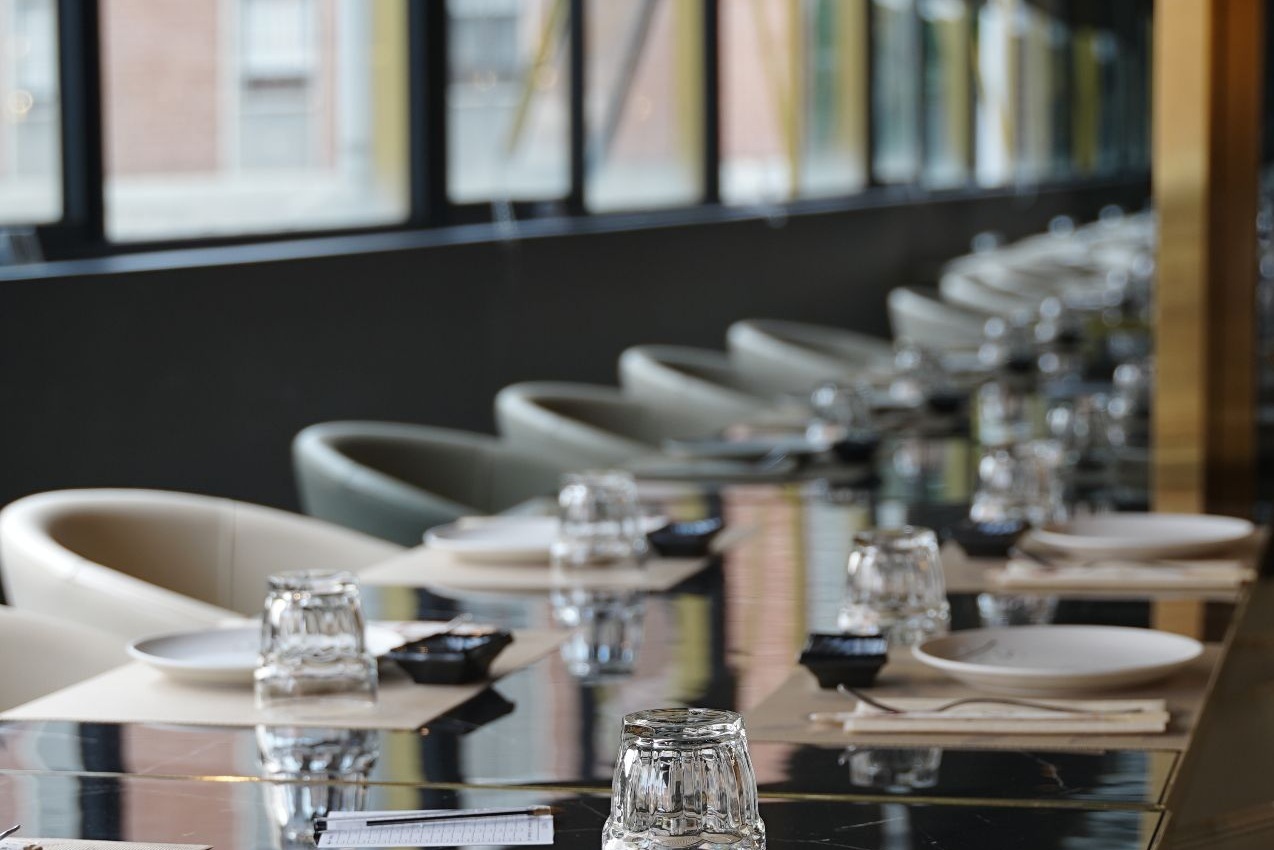 ambiente del negozio lussuoso moderno